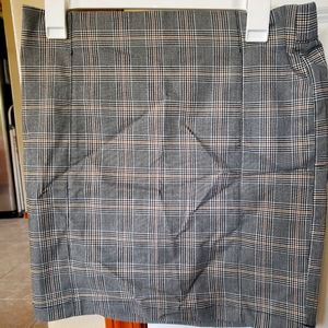 Essential plaid mini skirt